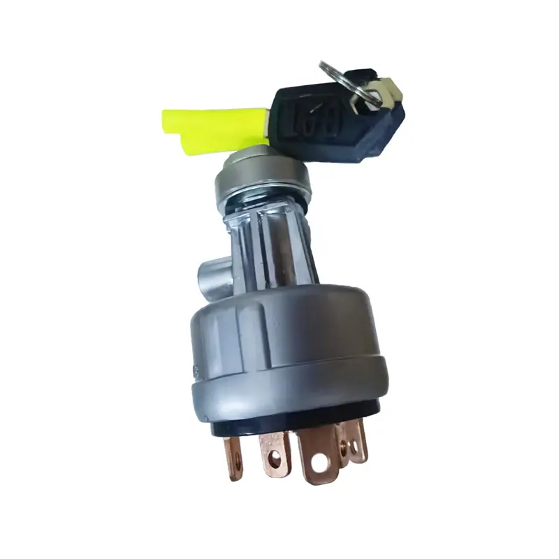 Ignition Switch 6 Wires With 2 Keys 7Y-3918 For Caterpillar Excavator CAT 307 311 312 315 317 320