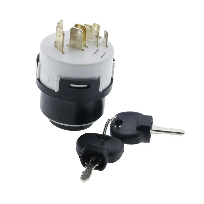 Ignition Switch With 2 Keys 85804674 for New Holland 555E 575E 655E 675E B110 B110B B115 B115B B90B B95 B95B Ignition Switch With 2 Keys 85804674 for New Holland 555E 575E 655E 675E B110 B110B B115 B115B B90B B95 B95B