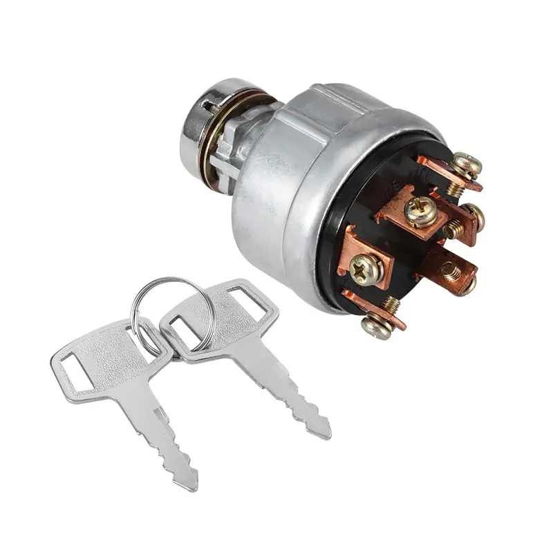 Ignition Switch YN50S00002F1 for New Holland Midi Crawler Excavator EH70 E70 with 6 Terminal Wire