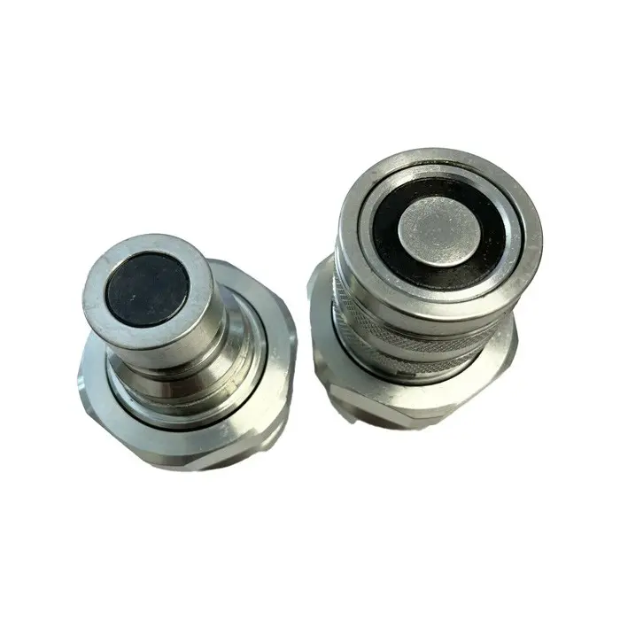 Male Female Flat Face Coupler Kit 7246799 7246802 for Bobcat S740 S130 S150 S160 S175 S185 S205 S250