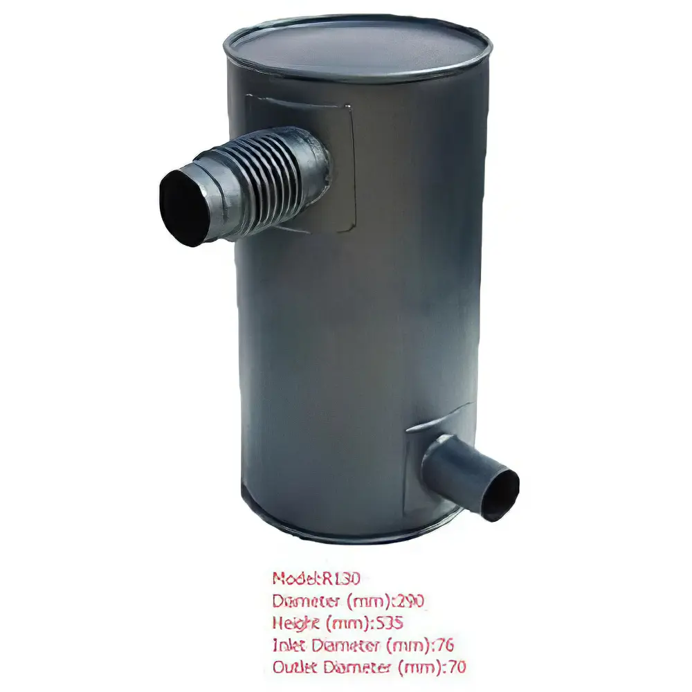 Muffler Silencer for Hyundai Excavator R130
