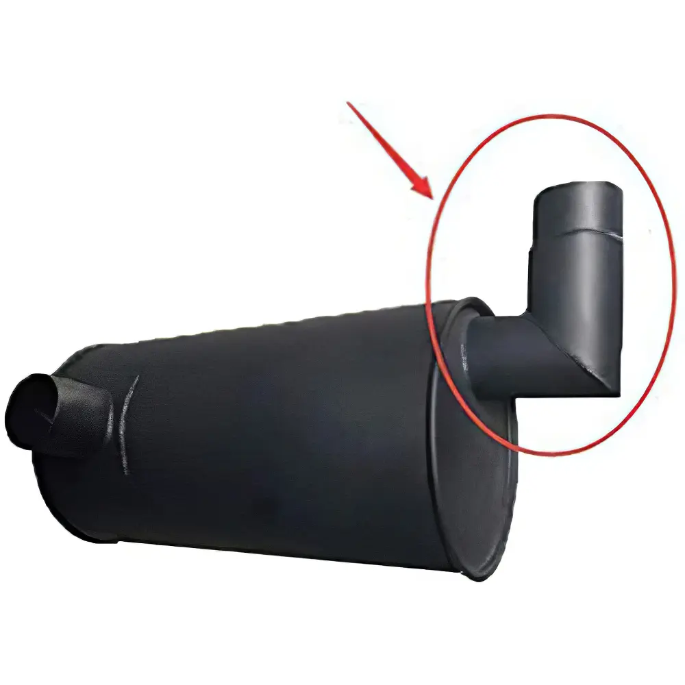 Muffler Silencer for JCB 220 Excavator Isuzu Engine