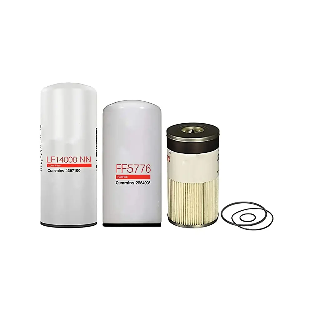 Oil Change Kit LF14000NN FF5776 FS36401 for Cummins Engine ISX