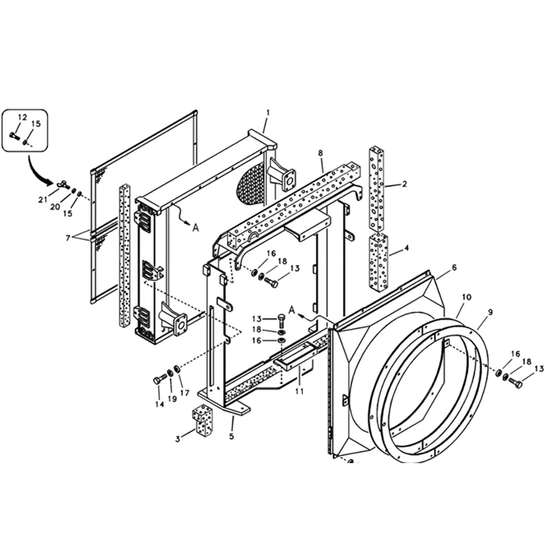 Oil Cooler 14518579 14514243 for Volvo Excavator EC360B EC330B EC460B