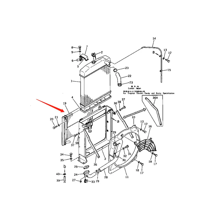 Oil Cooler 203-03-31110 for Komatsu Excavator PC120-2 PC120-1 PC100U-2 PC100L-2 PC100L-1 PC100-2 PC100-1 Oil Cooler 203-03-31110 for Komatsu Excavator PC120-2 PC120-1 PC100U-2 PC100L-2 PC100L-1 PC100-2 PC100-1