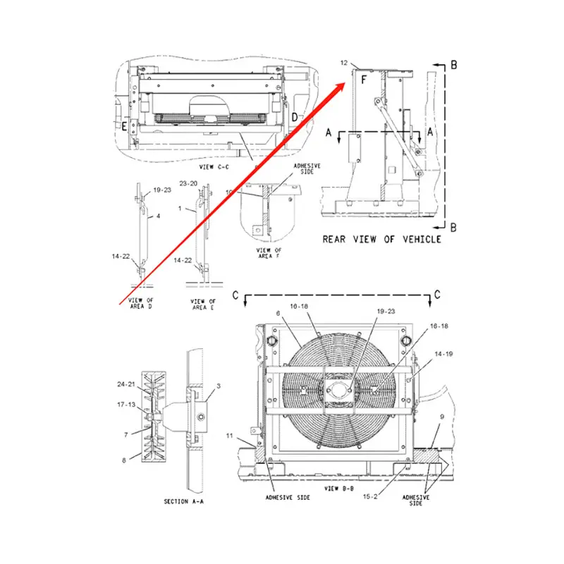 Buy Oil Cooler 2040971 for Caterpillar CAT Excavator E330C