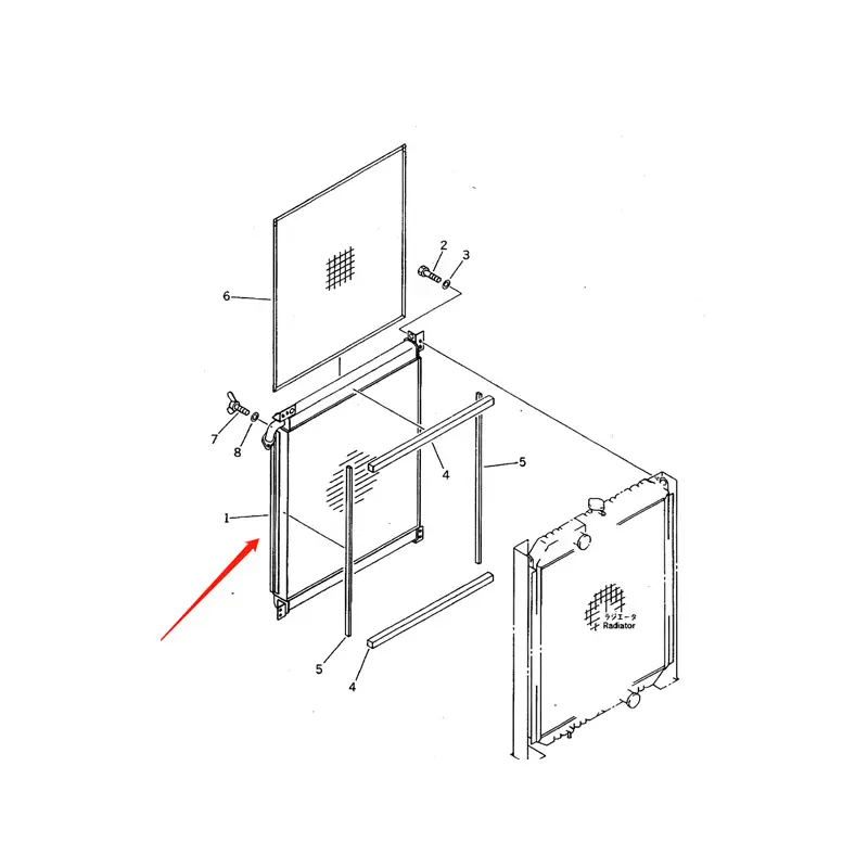 Buy Oil Cooler 207-03-51121 for Komatsu PC310LC-5 PC310-5 PC300LC-5 PC300-5 PC300 Excavator Buy Oil Cooler 207-03-51121 for Komatsu PC310LC-5 PC310-5 PC300LC-5 PC300-5 PC300 Excavator