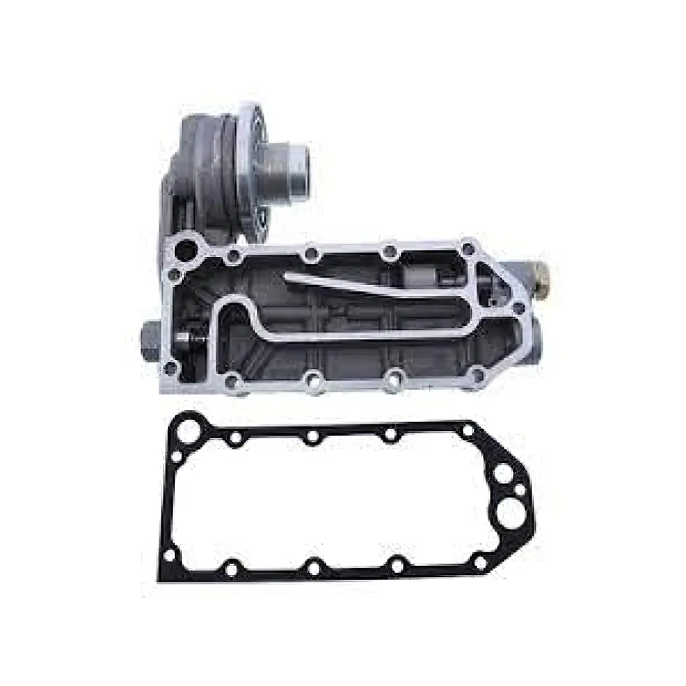 Oil Cooler Head 3922882 for Hyundai Excavator R290LC3 R320LC3 R280LC Wheel Loader HL760-3 HL760-3ATM HL760 With Gasket