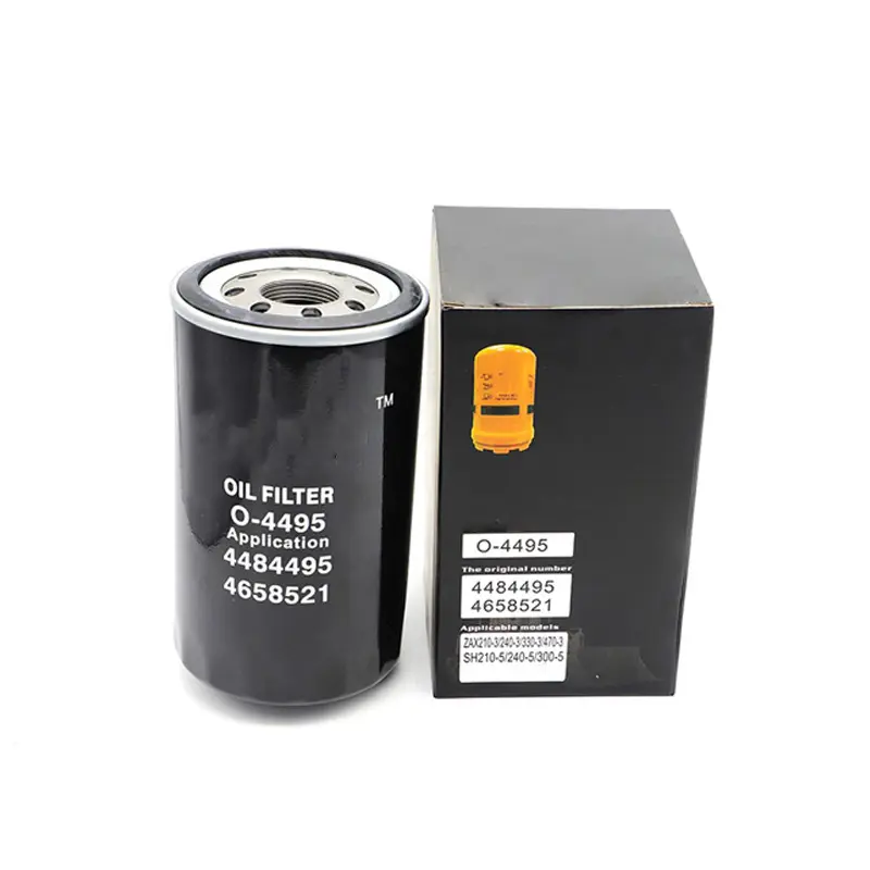 Oil Filter 4484495 For Hitachi Excavator ZX130-3 ZX130H ZX130-HCME ZX130K ZX130K-3 ZX130W
