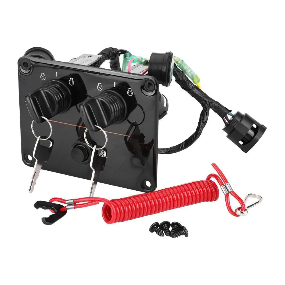 Outboard Dual Key Switch 6K1-82570-13 6K1-82570-08-00 for Yamaha Engine Outboard Dual Key Switch 6K1-82570-13 6K1-82570-08-00 for Yamaha Engine