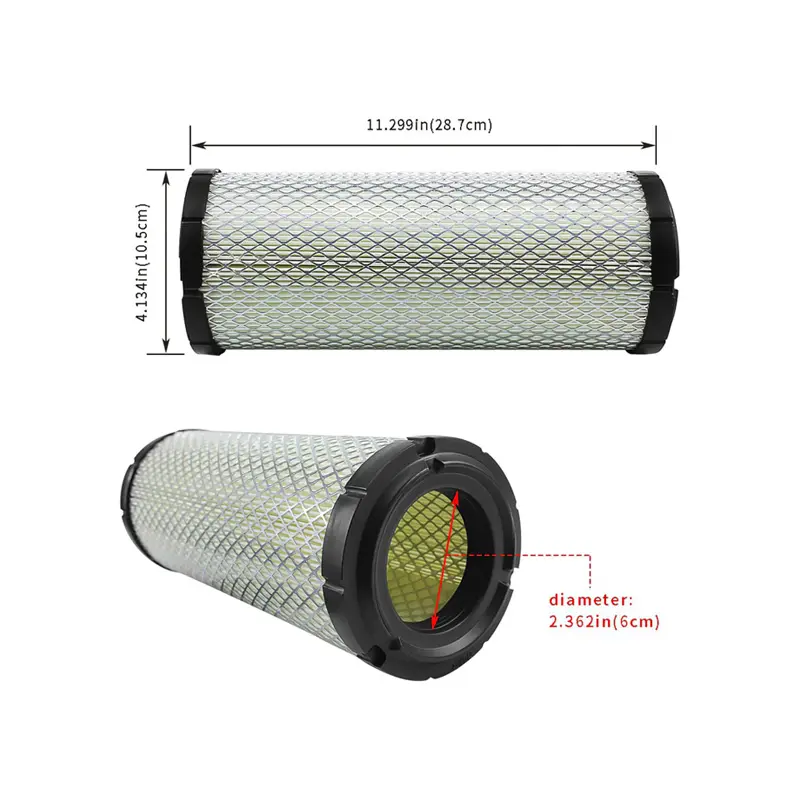 Outer Air Filter TA040-93230 Inner TA040-93220 for Kubota Utility Vehicle RTV1100 RTV900 Outer Air Filter TA040-93230 Inner TA040-93220 for Kubota Utility Vehicle RTV1100 RTV900