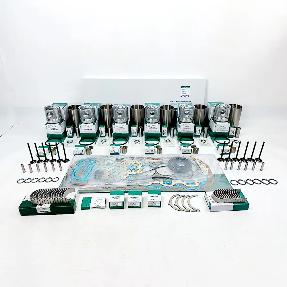 Overhaul Rebuild Kit for Komatsu 6D114 Engine PC300-8 PC350-7 Excavator Overhaul Rebuild Kit for Komatsu 6D114 Engine PC300-8 PC350-7 Excavator