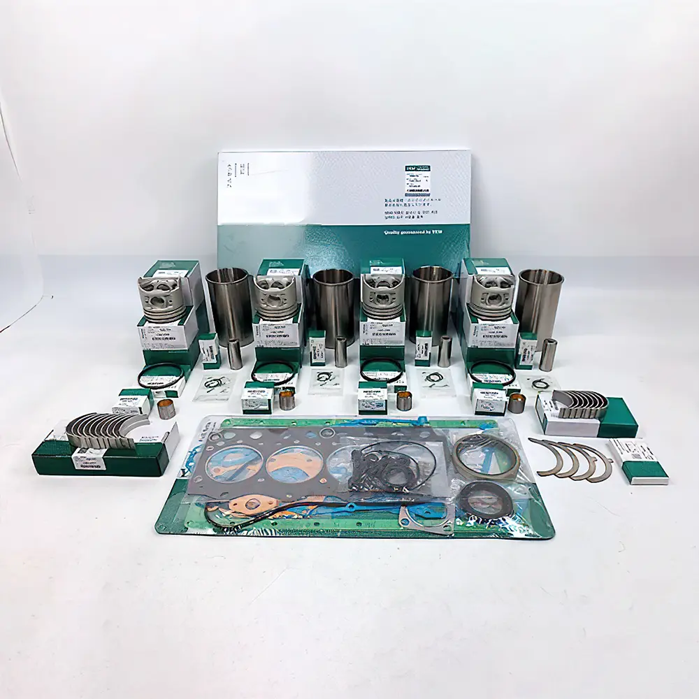 Overhaul Rebuild Kit for Mitsubishi 4D34 Engine Kato HD512 Sumitomo SH135 Excavator