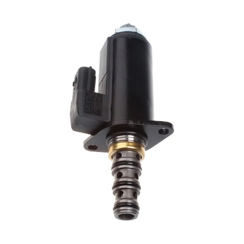 Pilot Pump Safty Lock Solenoid Valve YN35V00050F1 For Kobelco Excavator SK350LC-8