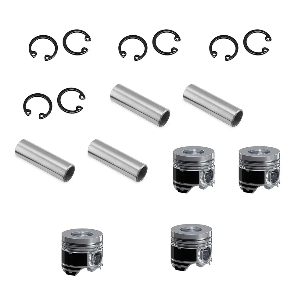 Piston 4 Units 1 Set For Komatsu Crawler Dozer D21A-8-W D21P-8-W Yanmar Engine 4TNV94L Komatsu Engine 4D94LE