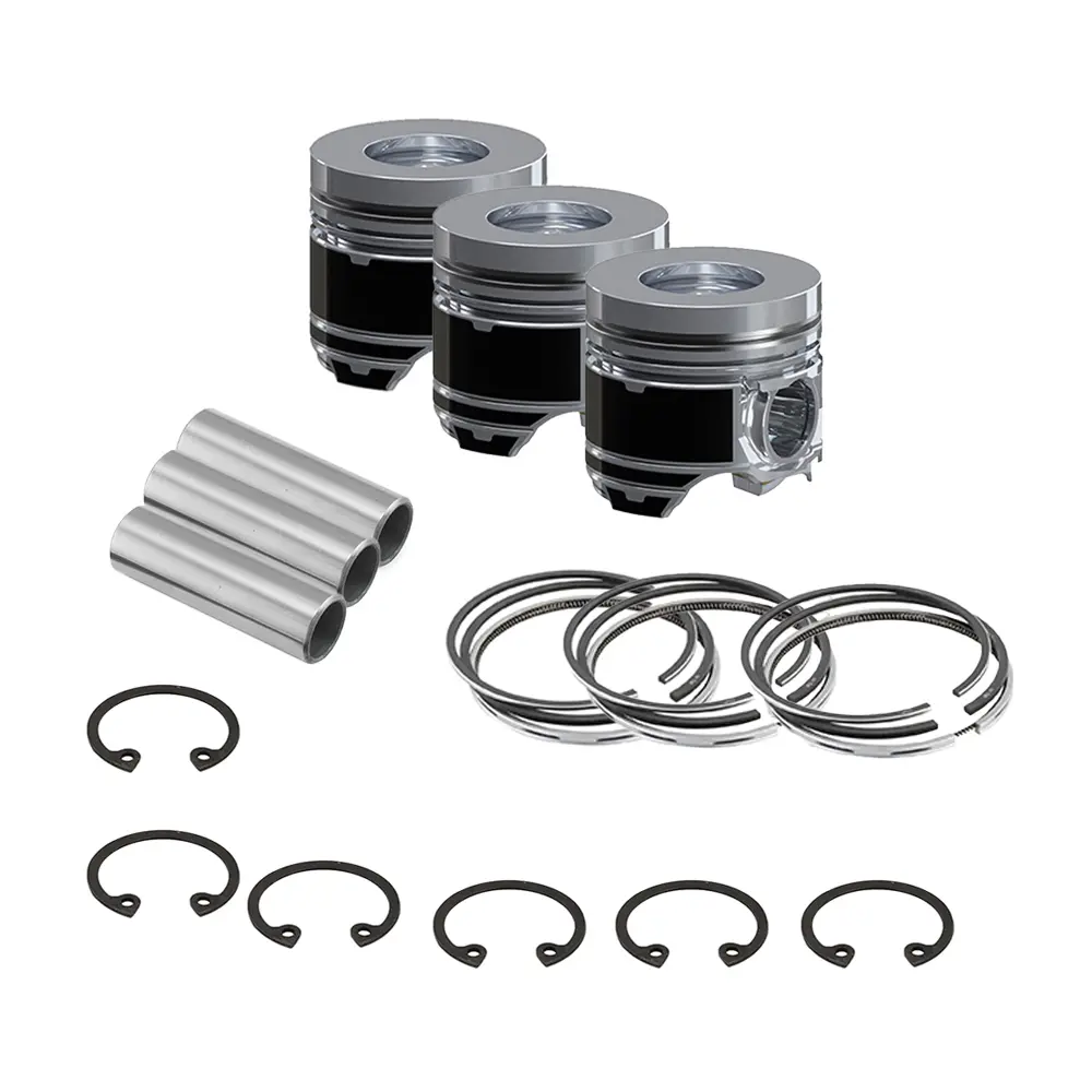 Piston Piston Ring Set STD 76mm for Kubota D1005 Engine