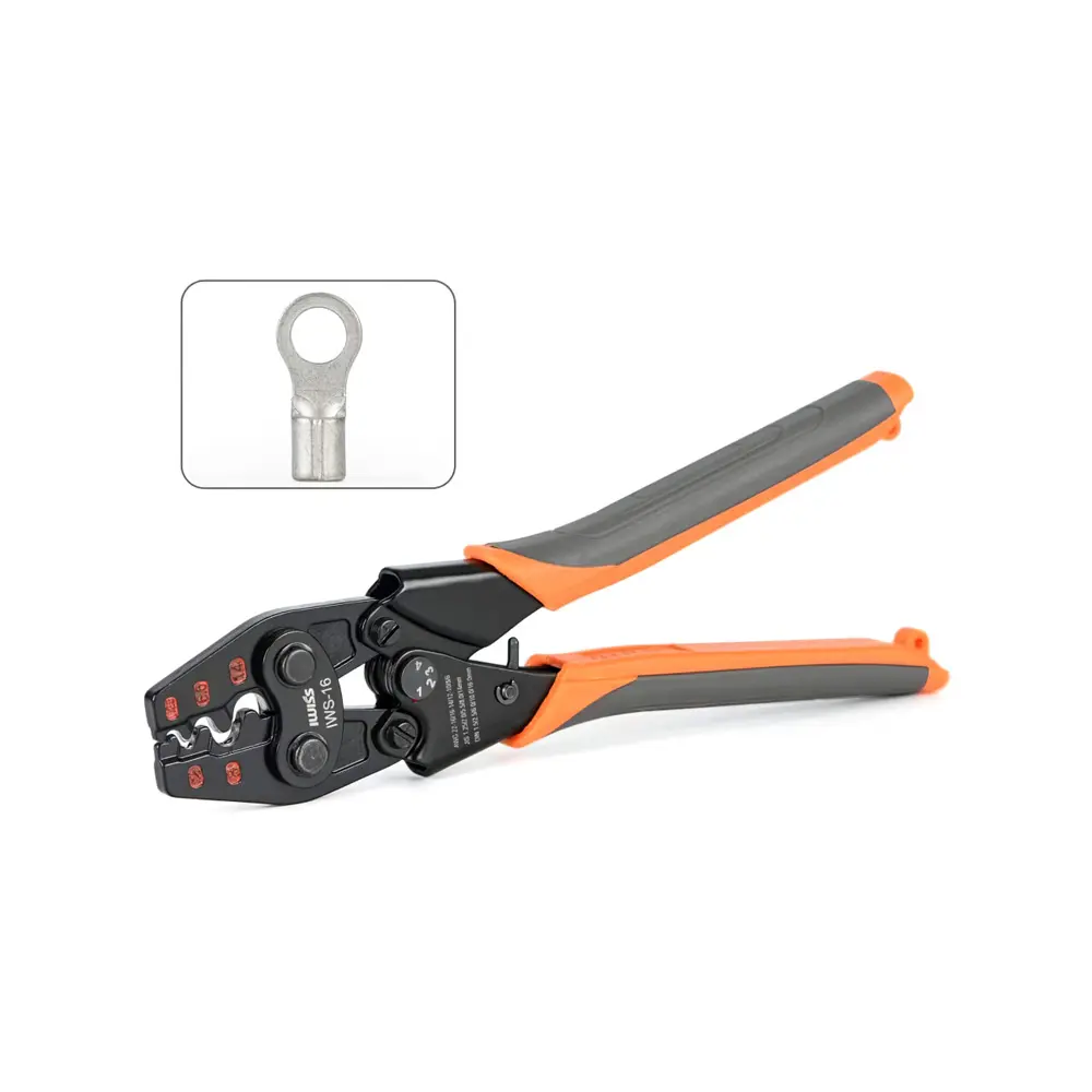 Ratcheting Crimper Tool for Non-insulated Terminals Cable Lugs Crimping Plier Ratcheting Crimper Tool for Non-insulated Terminals Cable Lugs Crimping Plier