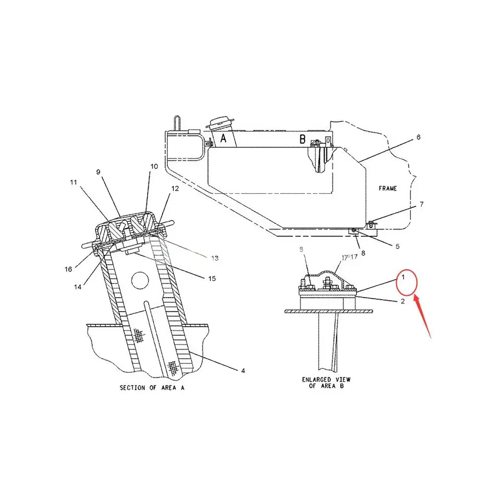 Sender 9X-0265 for Caterpillar CAT IT28F Integrated Toolcarrier 3116 Engine
