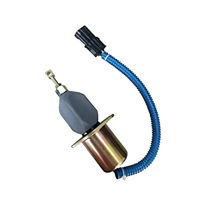 Solenoid SA-4026-12 SA-4124-12 for Cummins Diesel Engine 5.9L 8.3L with Bosch RQV-K Governor 12V Fuel ShutDown