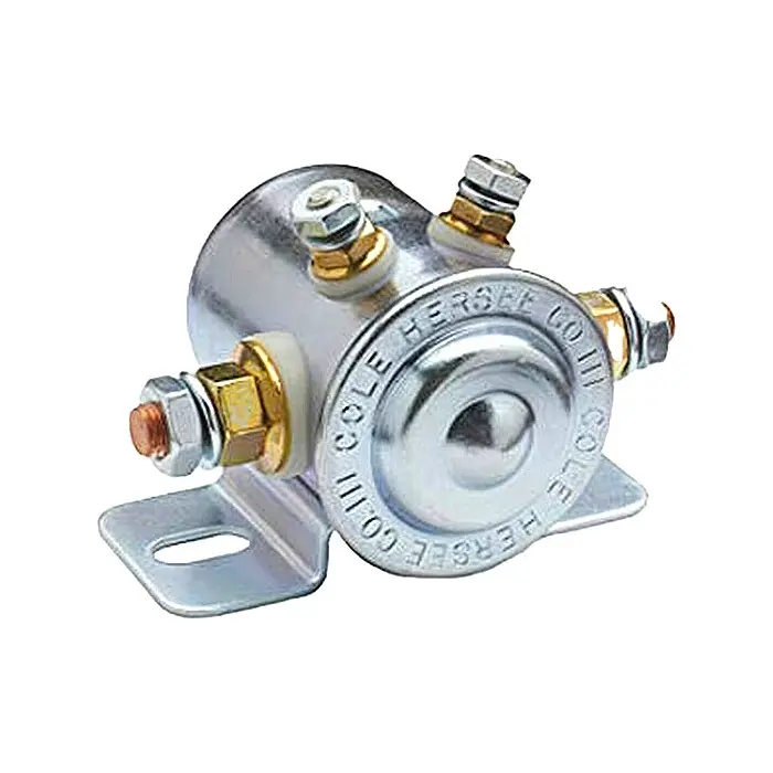 Solenoid Valve 24059-08-BP 24059-08 2405908 24063BX 24063 24059-BX 24059 12V Insulated SPST Continuous Duty for Cole Hersee