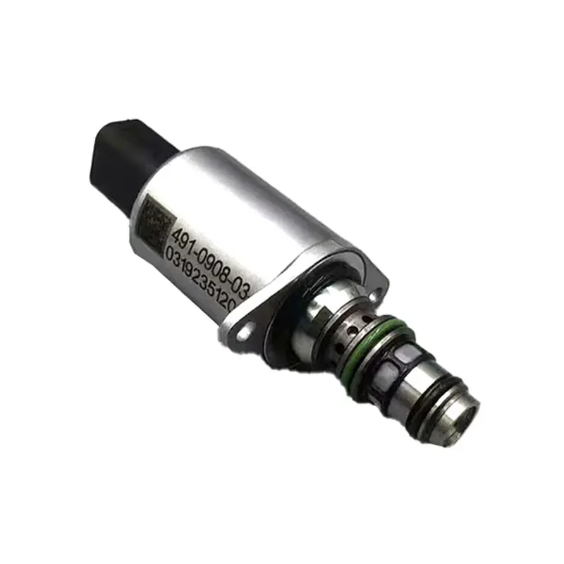 Solenoid Valve 491-0908 for Caterpillar CAT Excavator 320 320GC 323 326 330 336 345GC 349 352 336MHPU 340