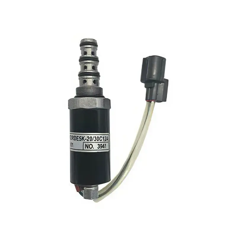 Buy Solenoid Valve SKX5P-17-212A KDRDE5K-20/30C12A-111 For Case Excavator XCG220 Kawasaki Hydraulic Pump