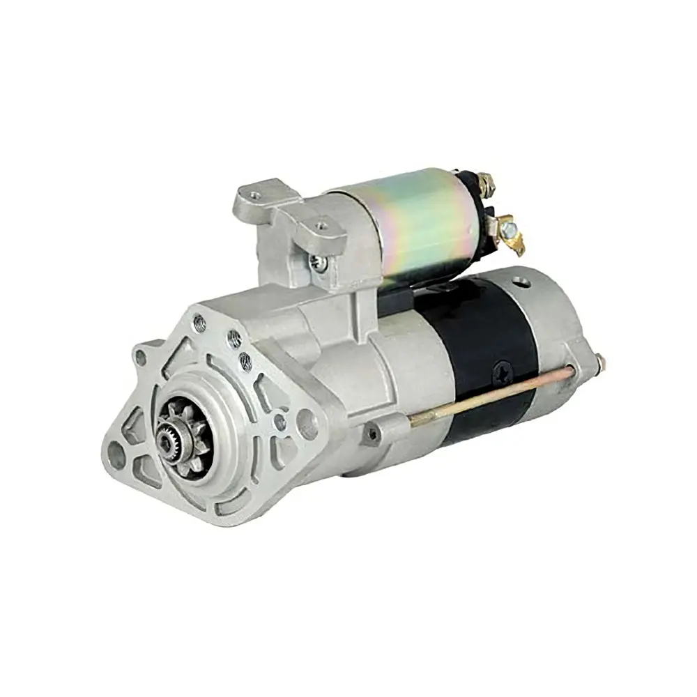 Starter Motor M2T64271 for Mitsubishi Engine 4DR5 Caterpillar Excavator E70Midi E70B EL70