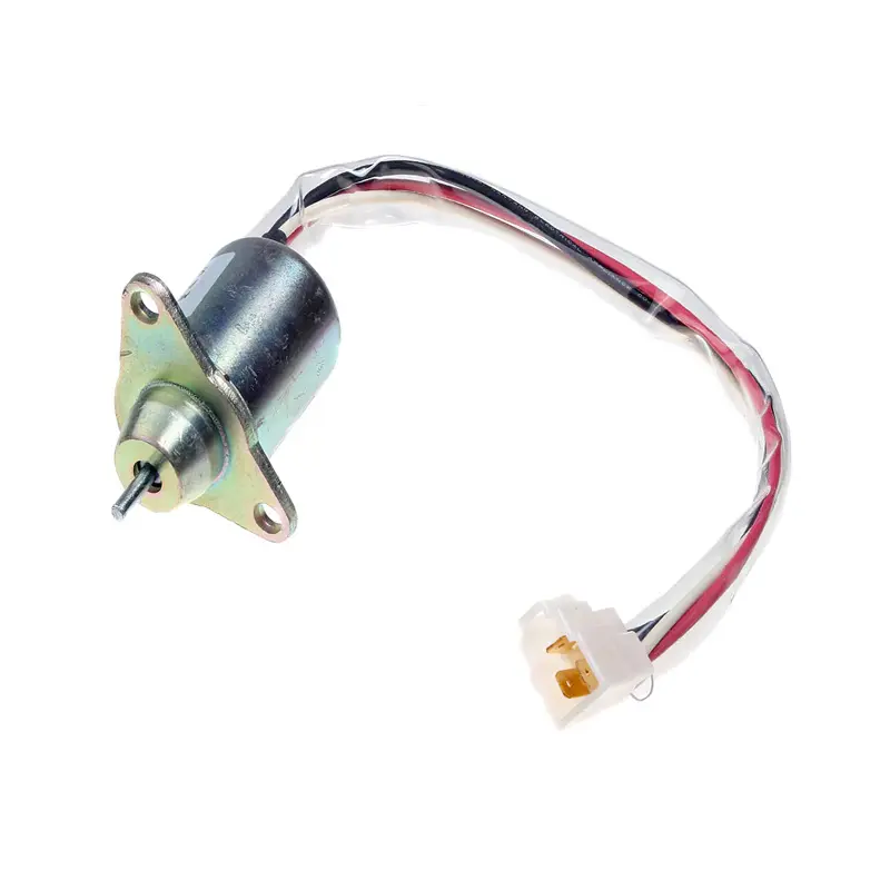 Stop Solenoid 119653-66500 for Yanmar 3TNE74 3TNE68 Engine 12V