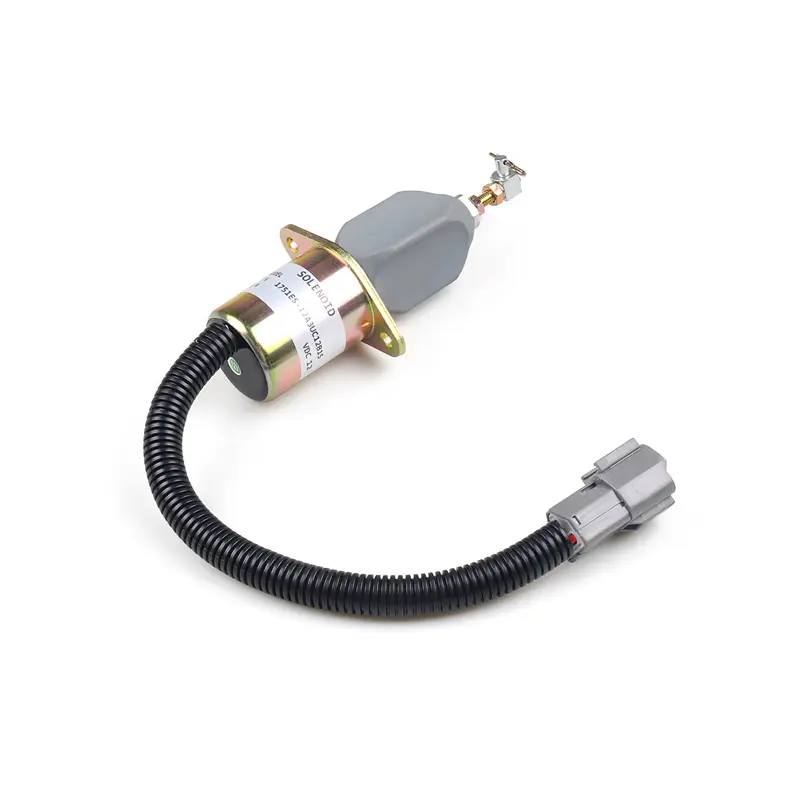 Stop Solenoid 12V For Hyundai Excavator R60-5