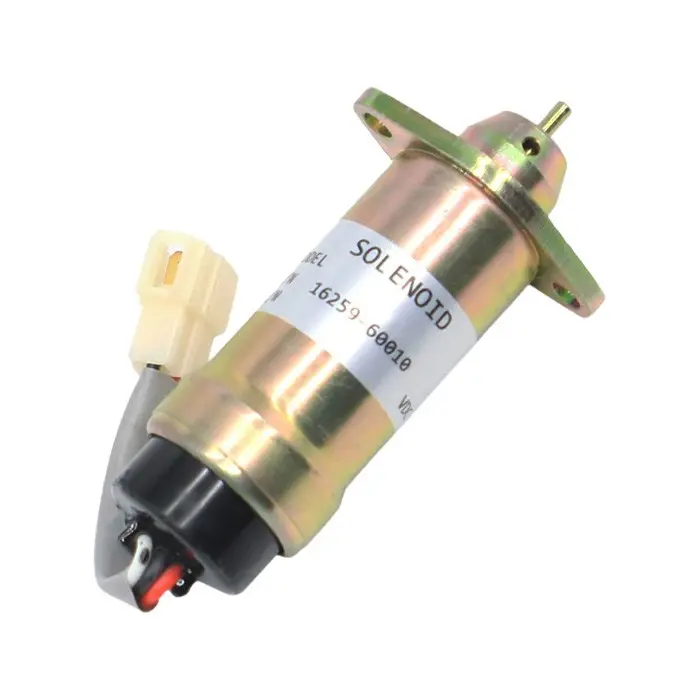 Stop Solenoid 16259-60010 MV1-48 for Kubota D1105 V1505 Hitachi Timberwolf TW150DHB TW150VTR TW190 TW-S426TDHB Stop Solenoid 16259-60010 MV1-48 for Kubota D1105 V1505 Hitachi Timberwolf TW150DHB TW150VTR TW190 TW-S426TDHB