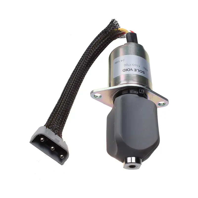 Stop Solenoid 6785-5121 11033700 for Volvo Wheel Loaders L70C L330C L70B 24V Stop Solenoid 6785-5121 11033700 for Volvo Wheel Loaders L70C L330C L70B 24V