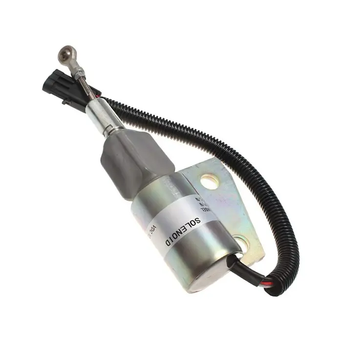 Stop Solenoid SA-4941-24 3991168 3964628 For Cummins 4BT Engine Hyundai R130 Excavator Stop Solenoid SA-4941-24 3991168 3964628 For Cummins 4BT Engine Hyundai R130 Excavator