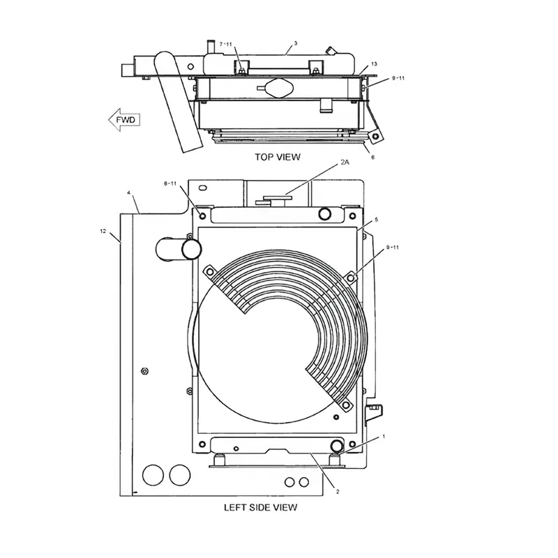Buy Water Tank Engine Radiator Core ASS'Y 191-7544 for Caterpillar Excavator CAT 305CR Mitsubishi Engine K4N Buy Water Tank Engine Radiator Core ASS'Y 191-7544 for Caterpillar Excavator CAT 305CR Mitsubishi Engine K4N